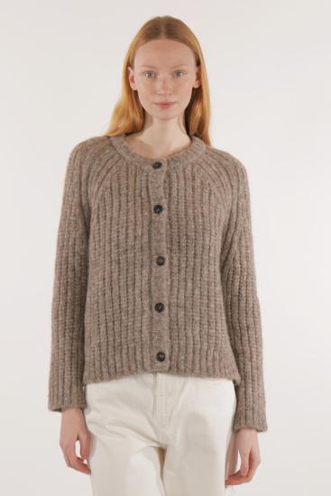 Cardigan, Strickjacke Ines von Les Racines du Ciel, Alpakawolle